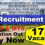 DDA Recruitment 2025