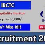 IRCTC Hospitality Monitors Recruitment 2025