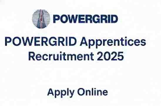 POWERGRID Apprentice Recruitment 2025 - Apply Online